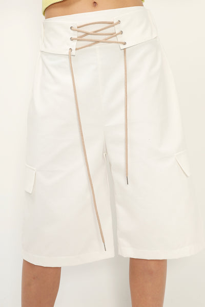 storets.com Sabrina Eyelet Cargo Shorts