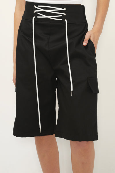 storets.com Sabrina Eyelet Cargo Shorts