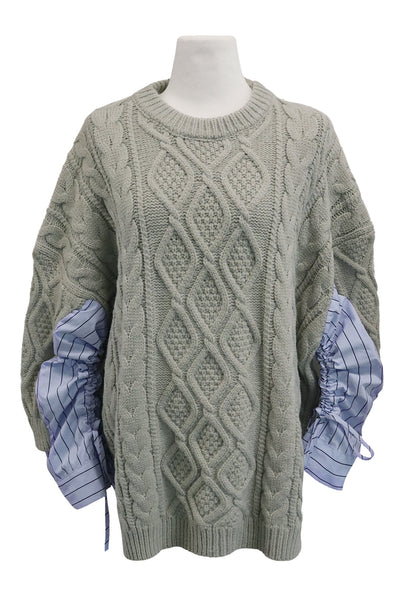 storets.com Kathy Shirt Combo Knit Pullover
