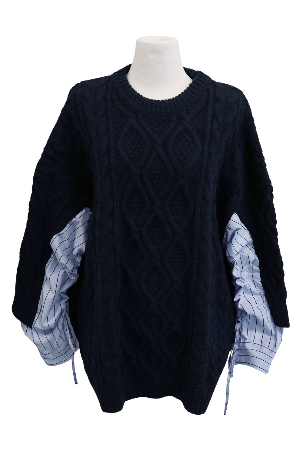 storets.com Kathy Shirt Combo Knit Pullover