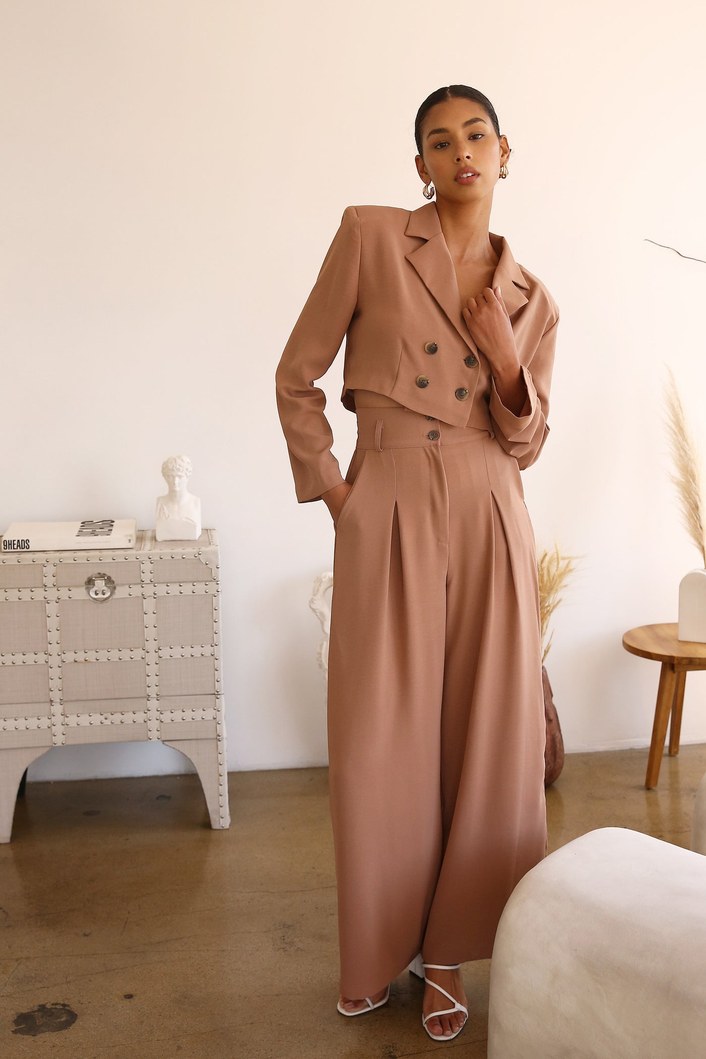 storets.com Eva Double Breasted Padded Jacket