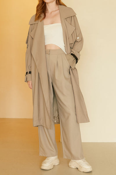 storets.com Sharon Oversized Trench Coat