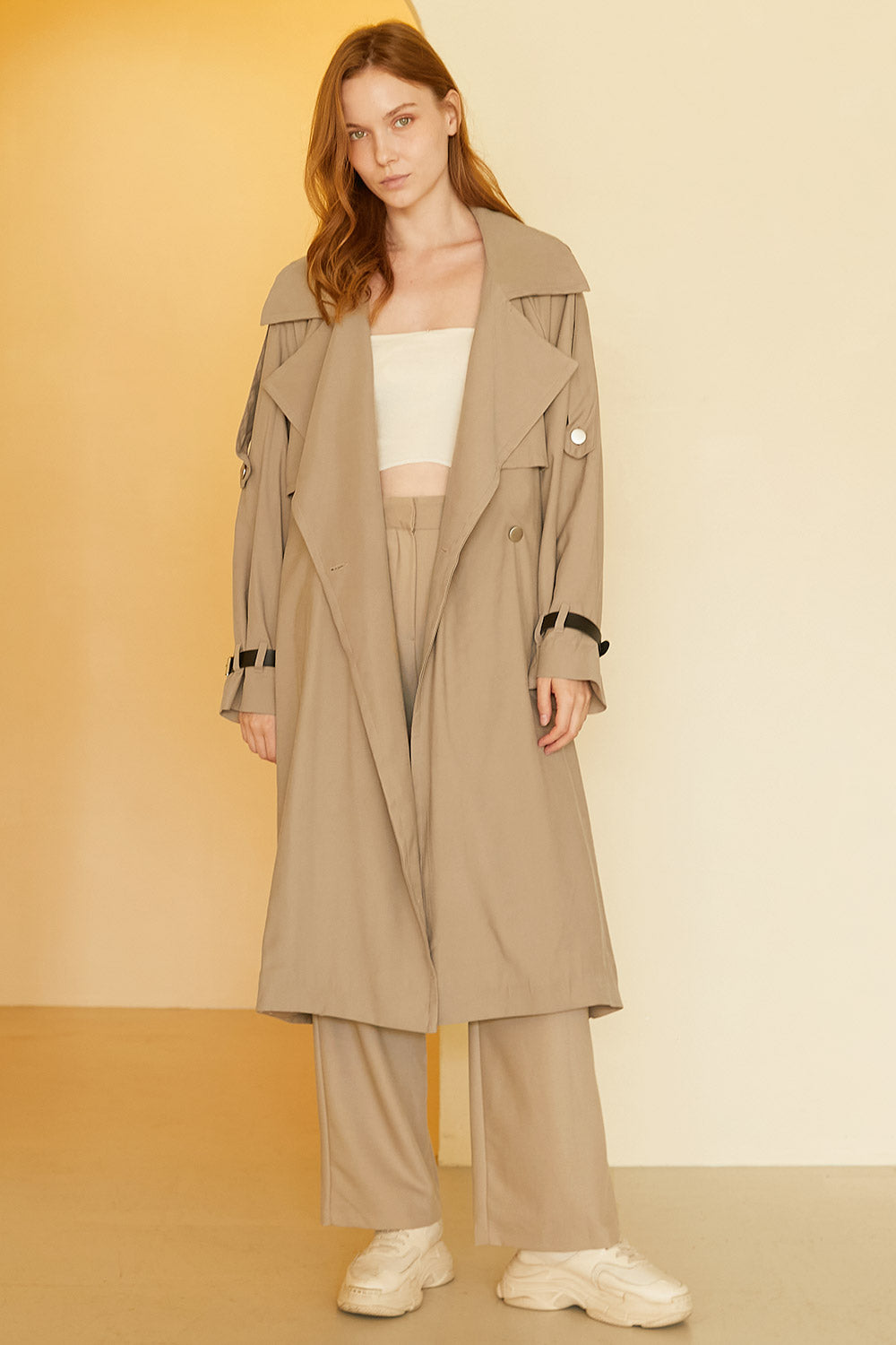 storets.com Sharon Oversized Trench Coat