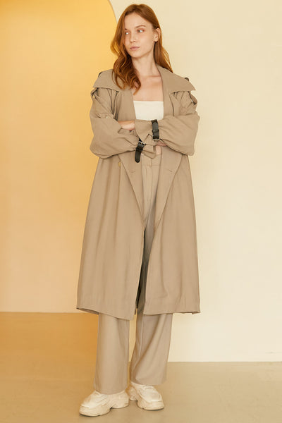 storets.com Sharon Oversized Trench Coat