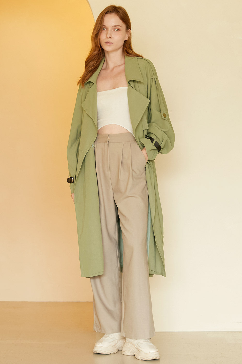 storets.com Sharon Oversized Trench Coat