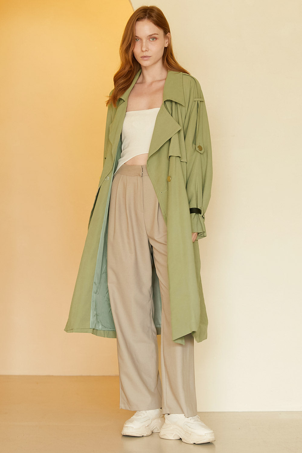 storets.com Sharon Oversized Trench Coat