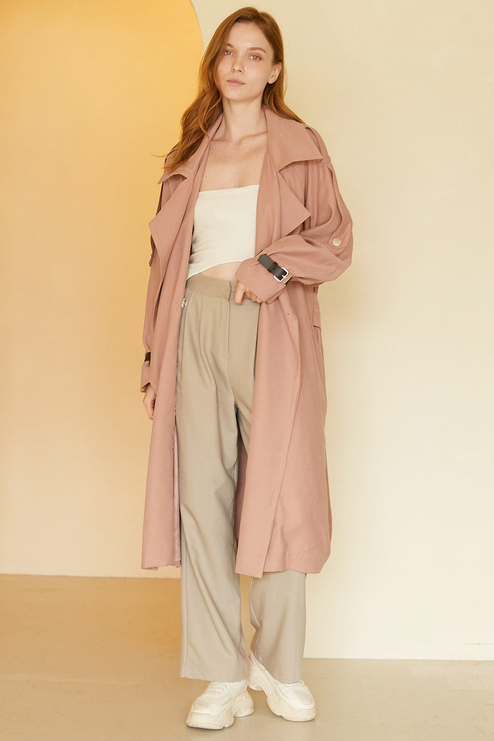 storets.com Sharon Oversized Trench Coat