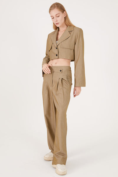 storets.com Nova Cropped Blazer Jacket