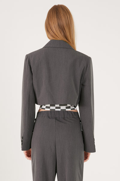 storets.com Nova Cropped Blazer Jacket
