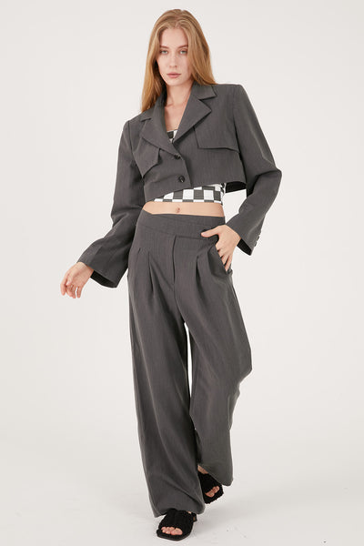 storets.com Nova Cropped Blazer Jacket