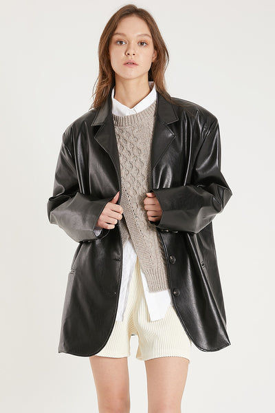 storets.com Stella Boyfriend Single Breasted Blazer