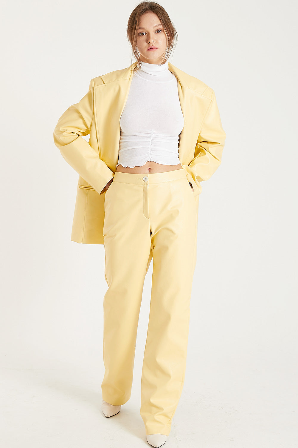 storets.com Stella Boyfriend Single Breasted Blazer