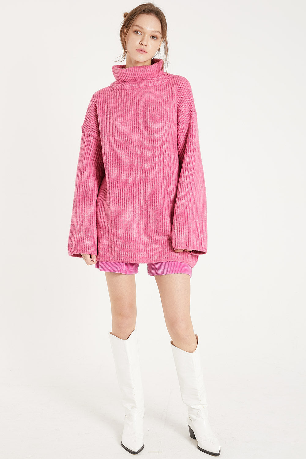 storets.com Serena Turtleneck Oversized Sweater