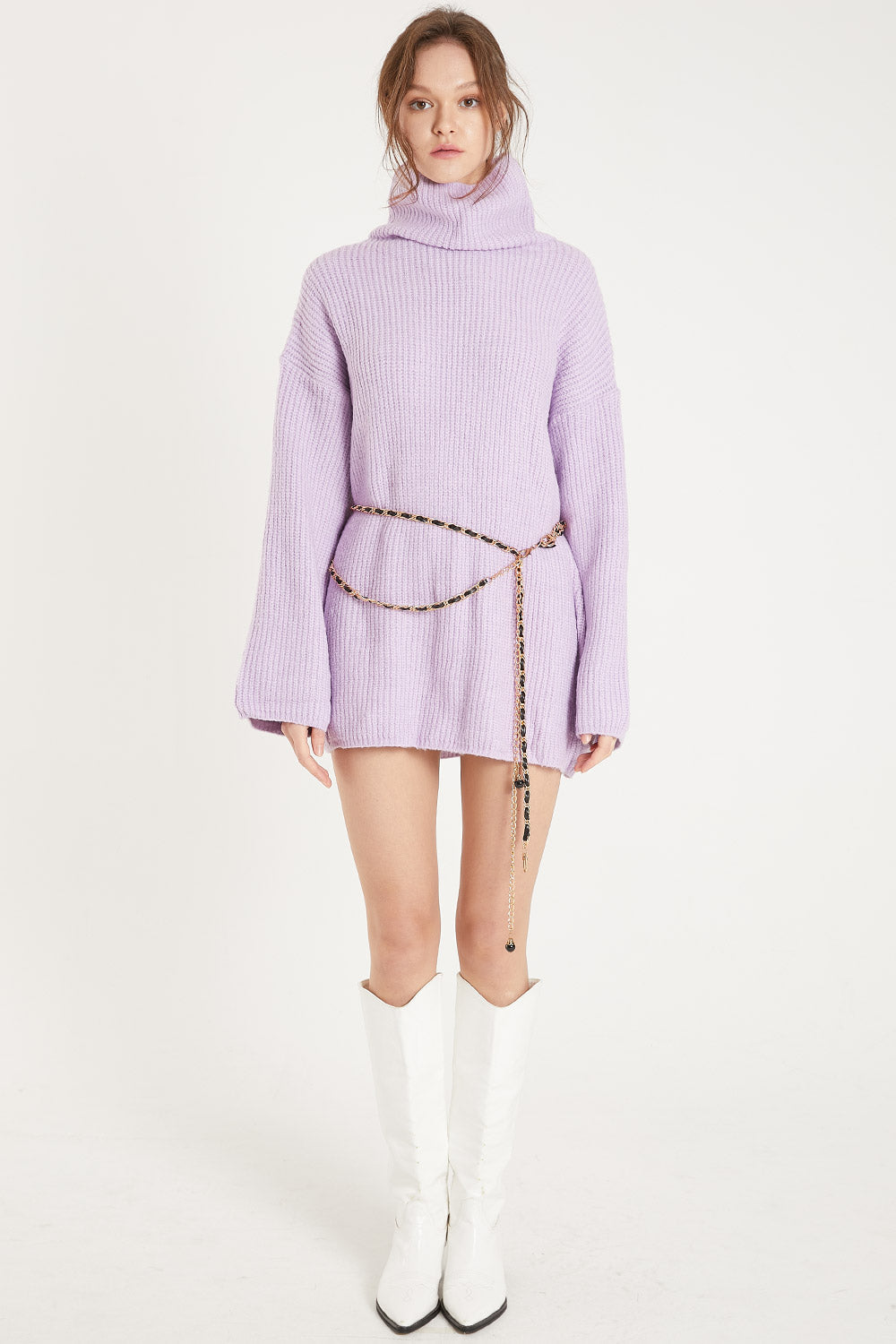 storets.com Serena Turtleneck Oversized Sweater
