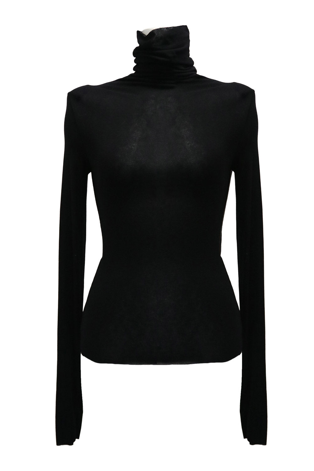 storets.com Zoe High Neck Long Sleeve Top
