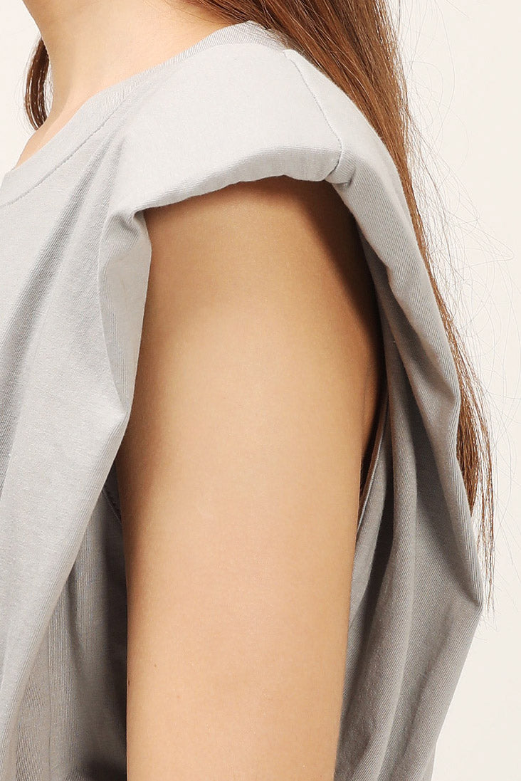 storets.com Elena Padded Shoulder T-shirt