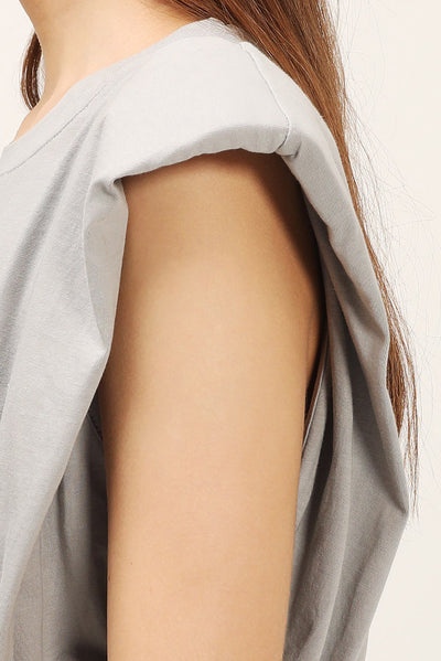 storets.com Elena Padded Shoulder T-shirt