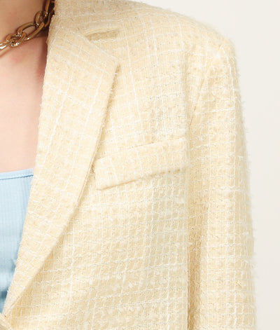 storets.com Ella Tweed Cropped Jacket