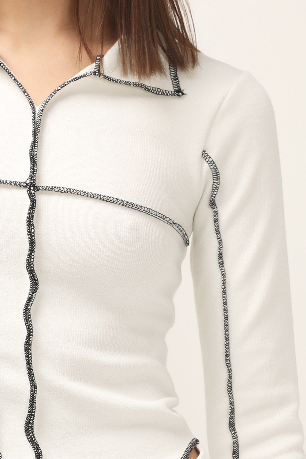 storets.com Rory Contrast Stitch Top