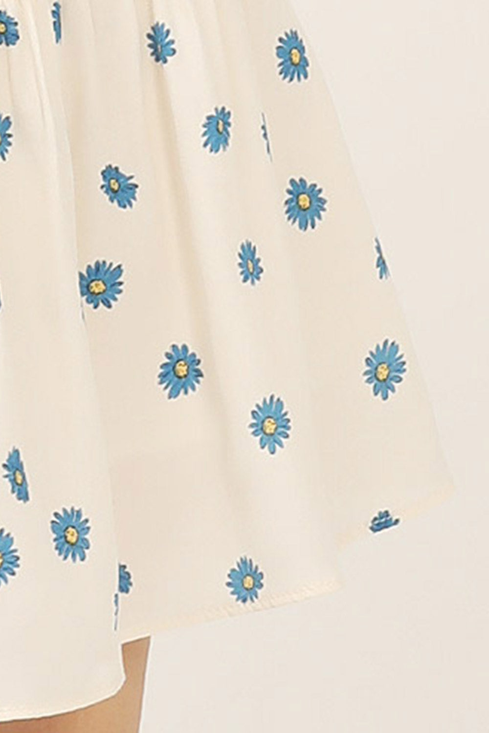 storets.com Kelly Daisy Printed Ruffle Skirt