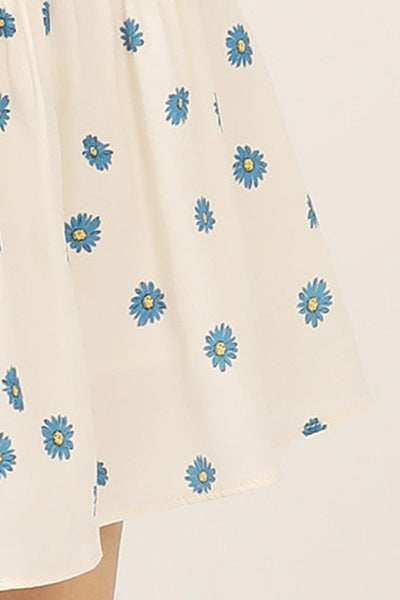 storets.com Kelly Daisy Printed Ruffle Skirt