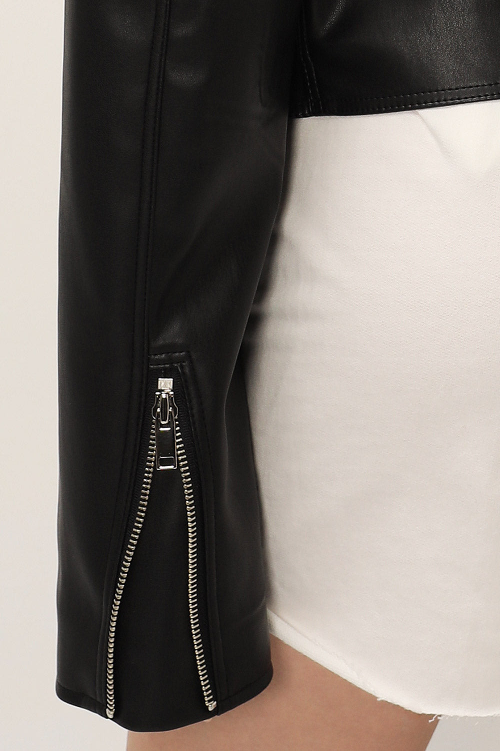 storets.com Emma Pleather Rider Jacket