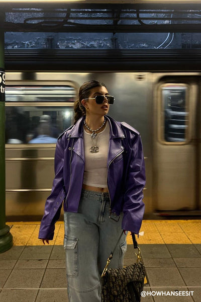 storets.com Megan Oversized Rider Jacket