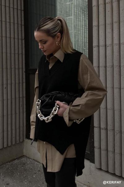 storets.com Lyla Oversized Knit Vest