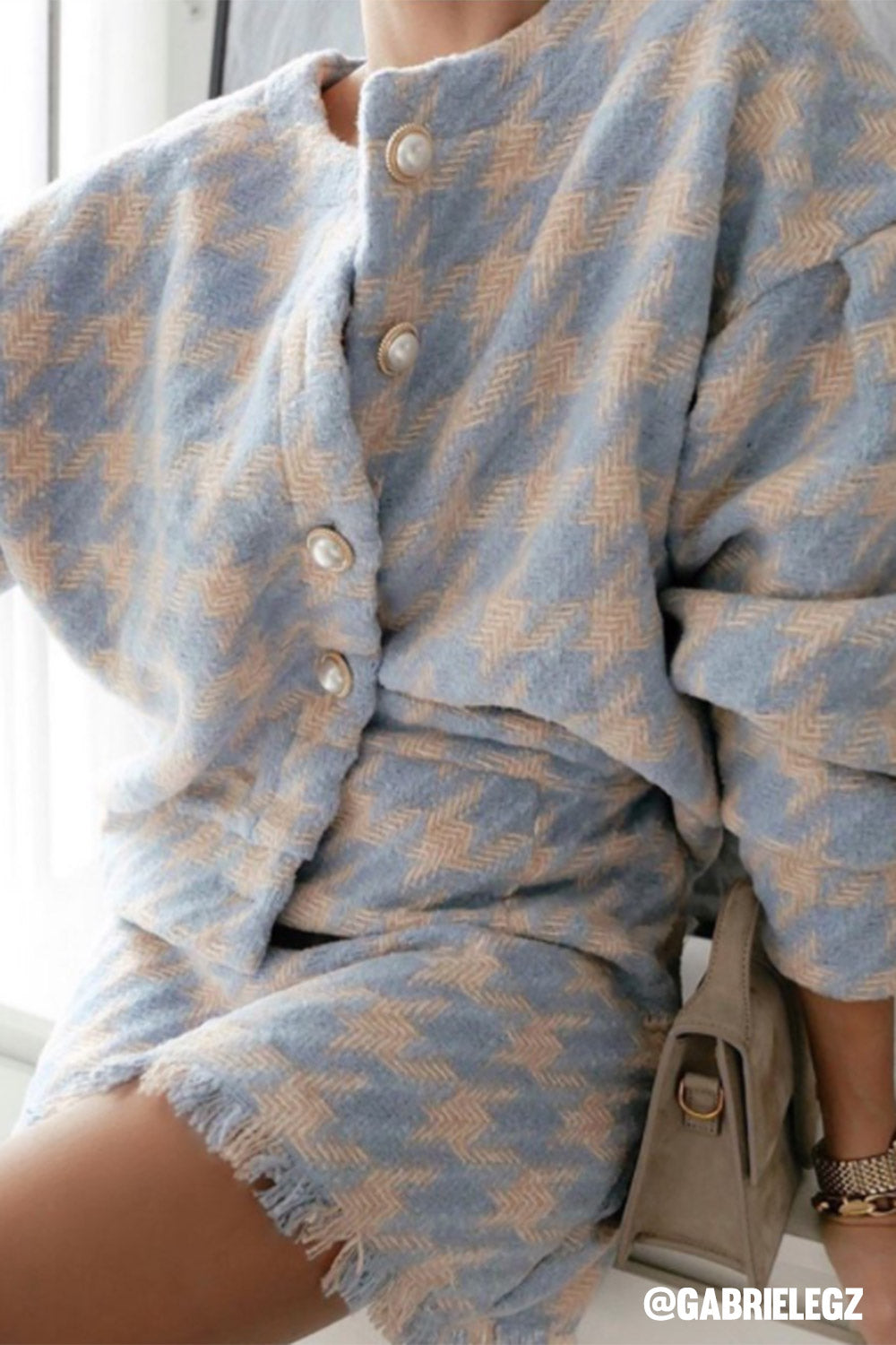 storets.com Lori Houndstooth 2 Piece Set