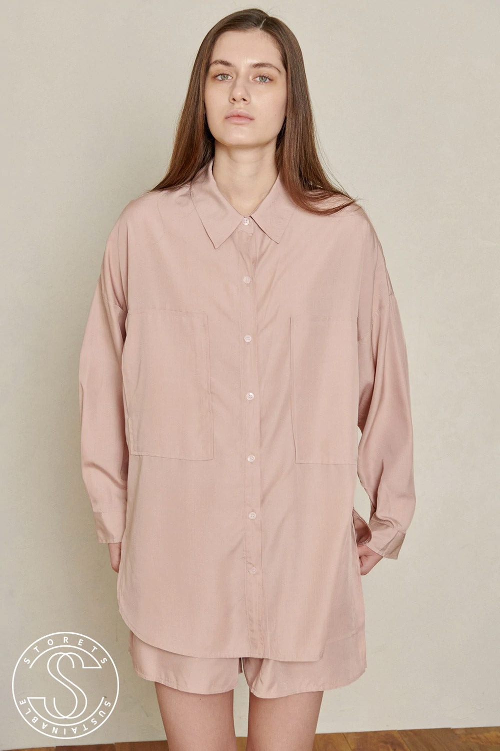 storets.com Oversized Bamboo Shirt